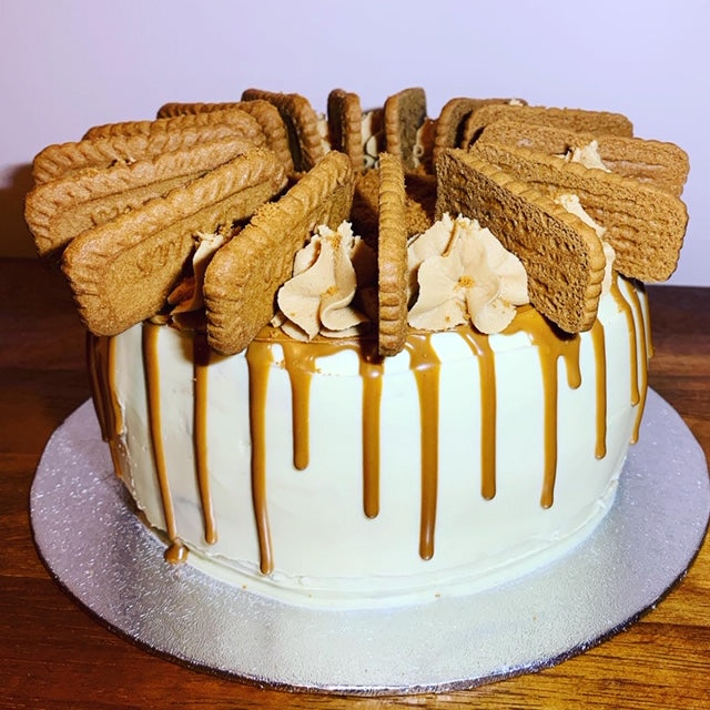 Vegan Chocolate Cookie Butter Cake with Speculoos - Bianca Zapatka | Recipes